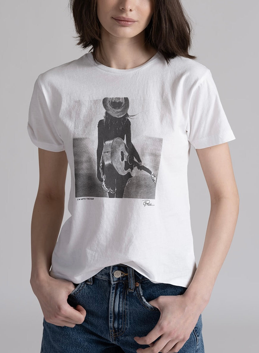 IM WITH THE BAND MUSHIE TEE