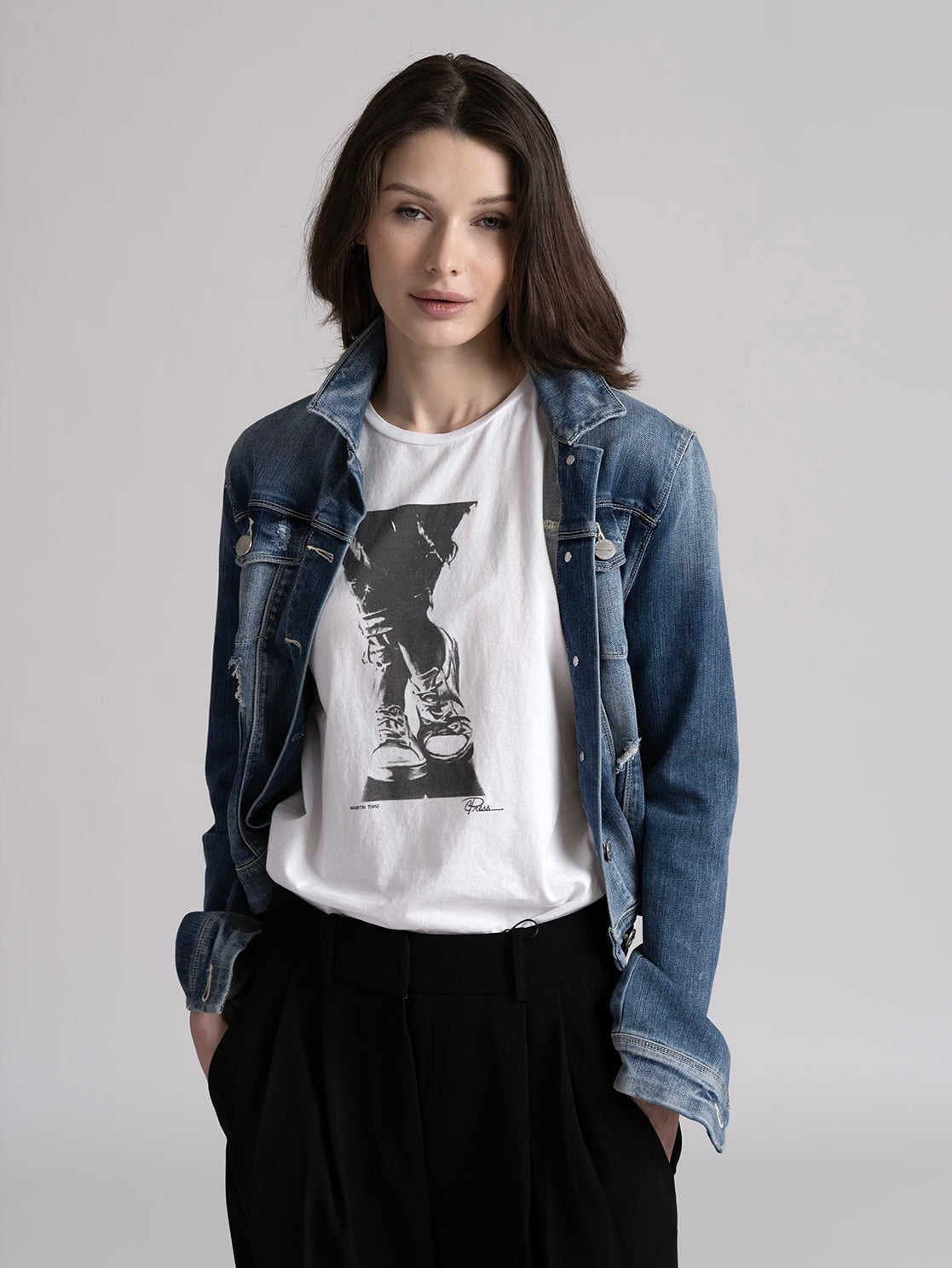 WASTIN TIME MUSHIE TEE