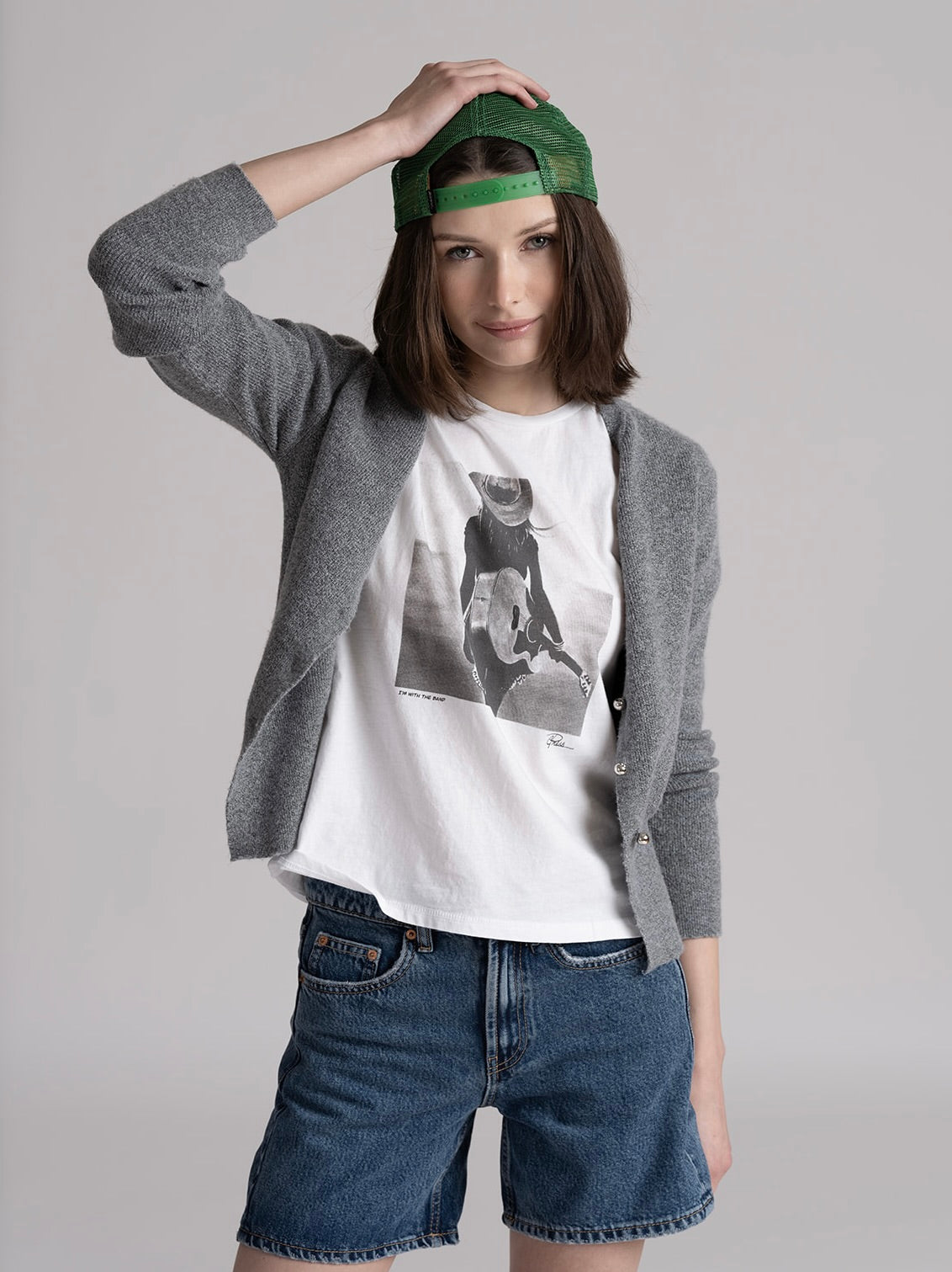 IM WITH THE BAND MUSHIE TEE