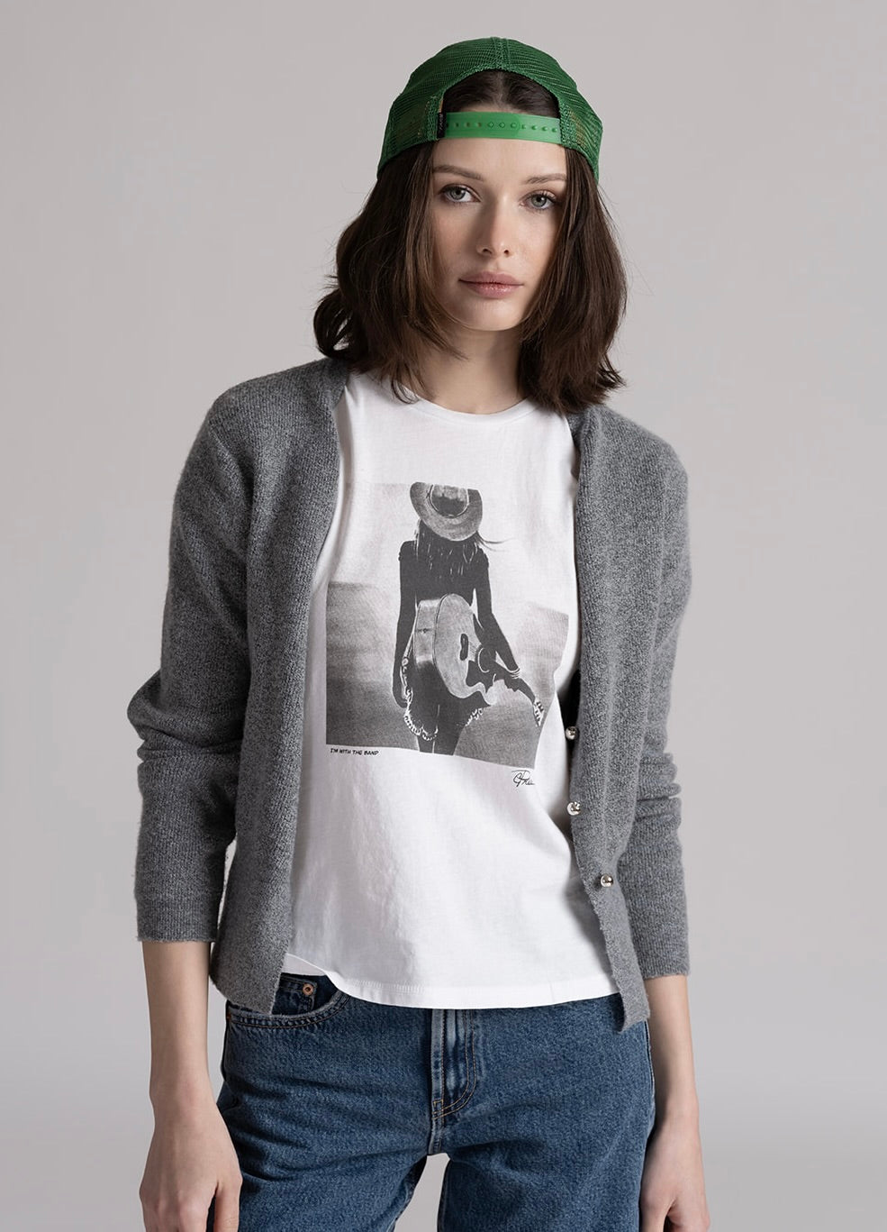 IM WITH THE BAND MUSHIE TEE