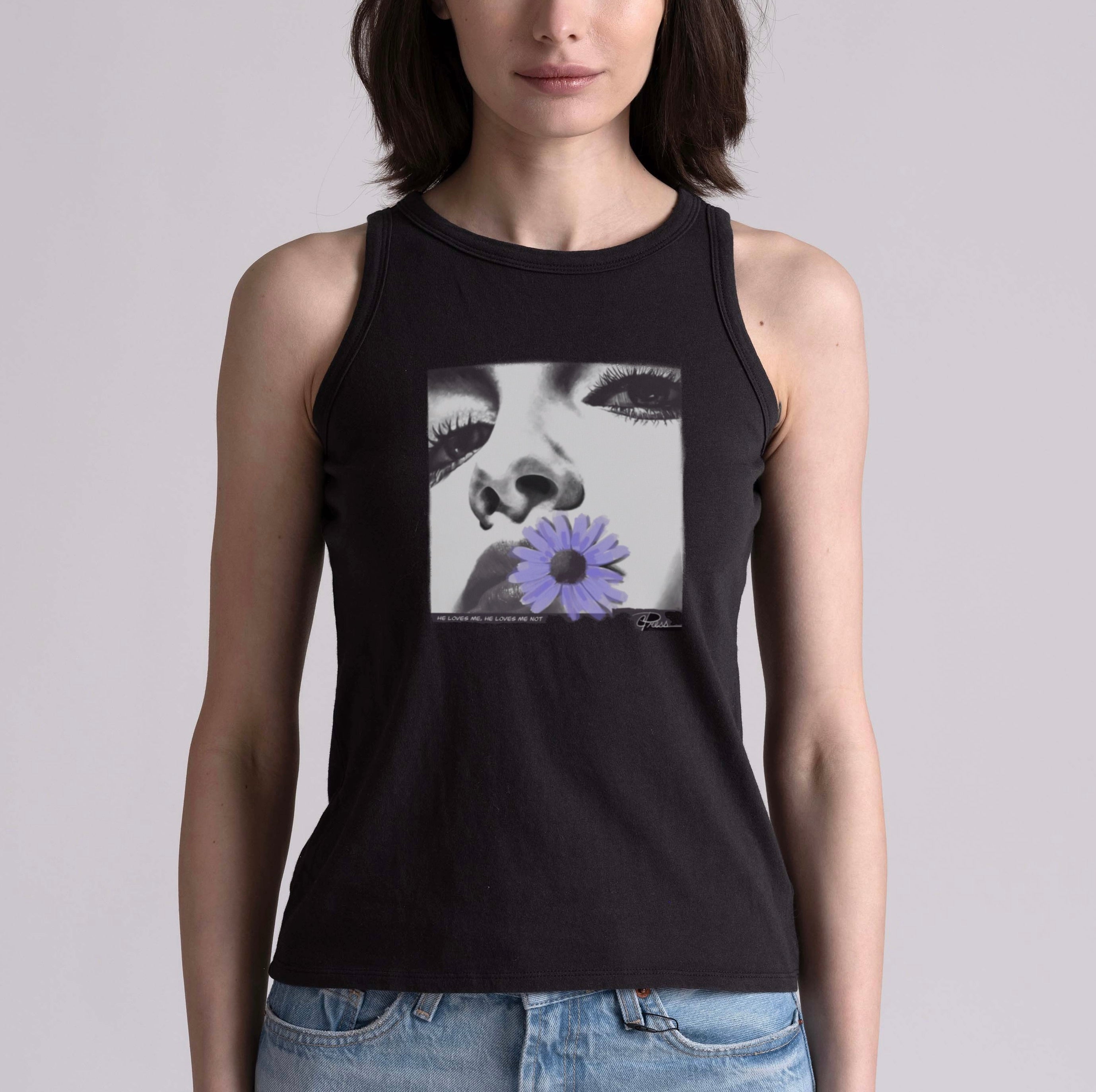 HE LOVES ME HE LOVES ME NOT BRODY TANK