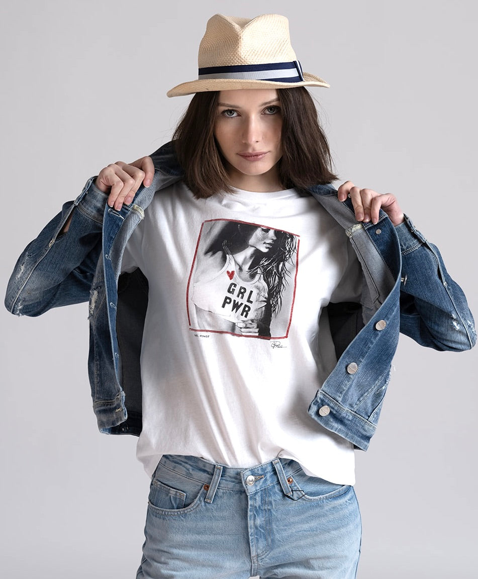 GIRL POWER MUSHIE TEE