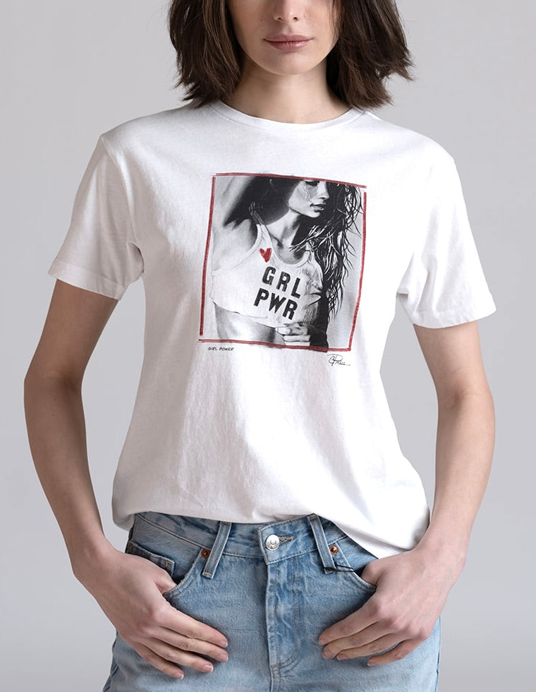 GIRL POWER MUSHIE TEE