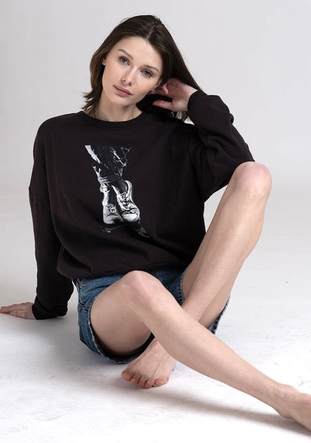 WASTIN TIME COZY SWEATSHIRT