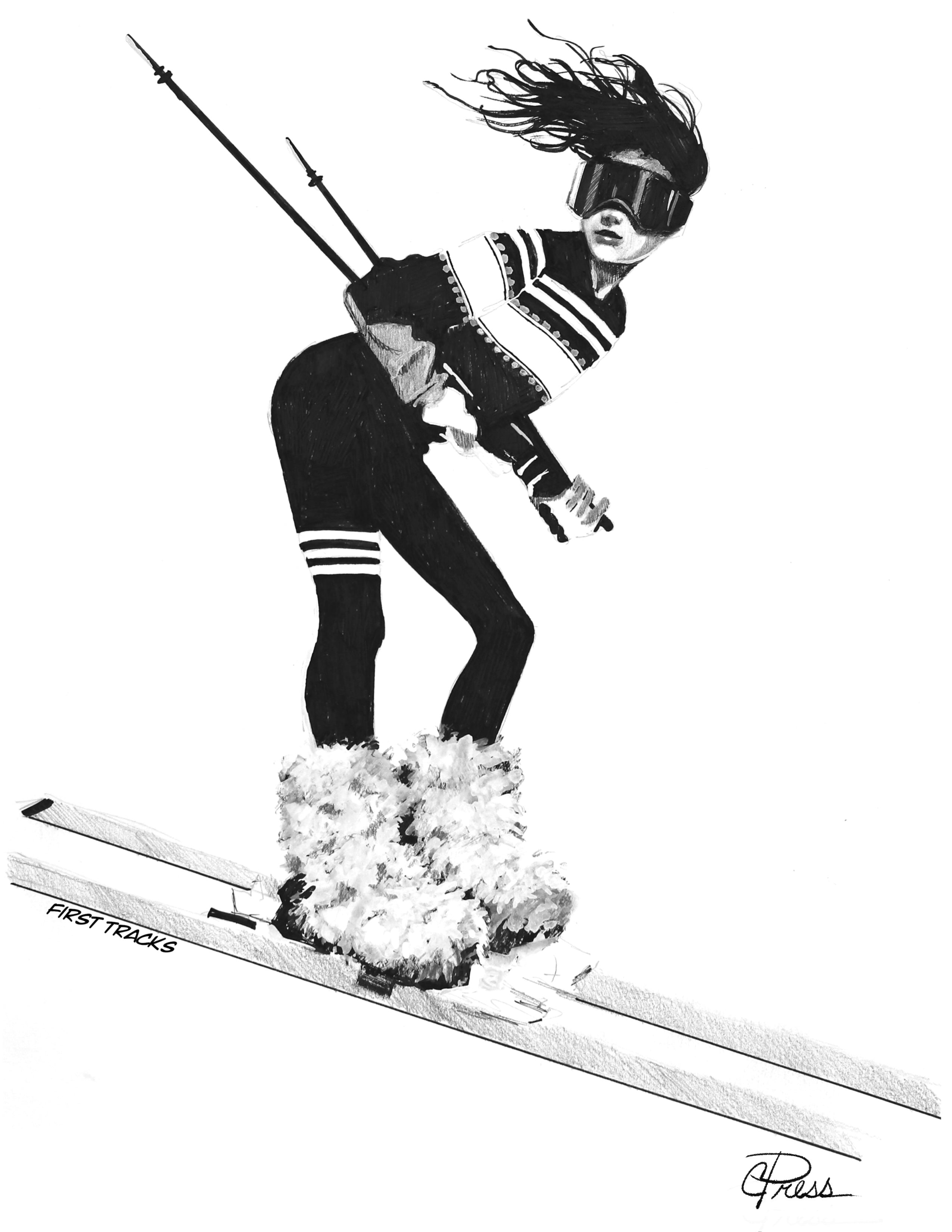 FIRST TRACKS COZY SWEATSHIRT