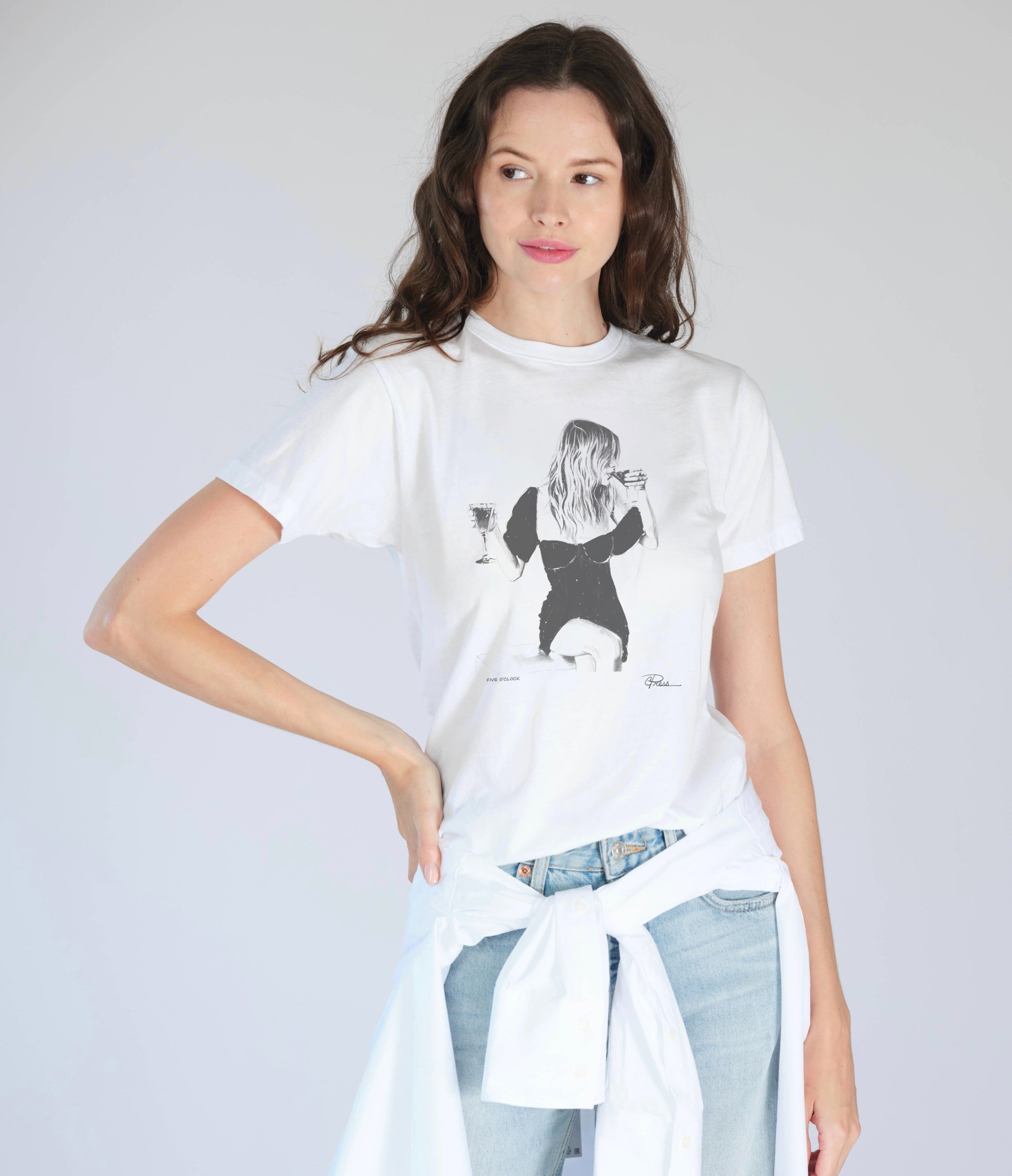 FIVE O'CLOCK MUSHIE TEE