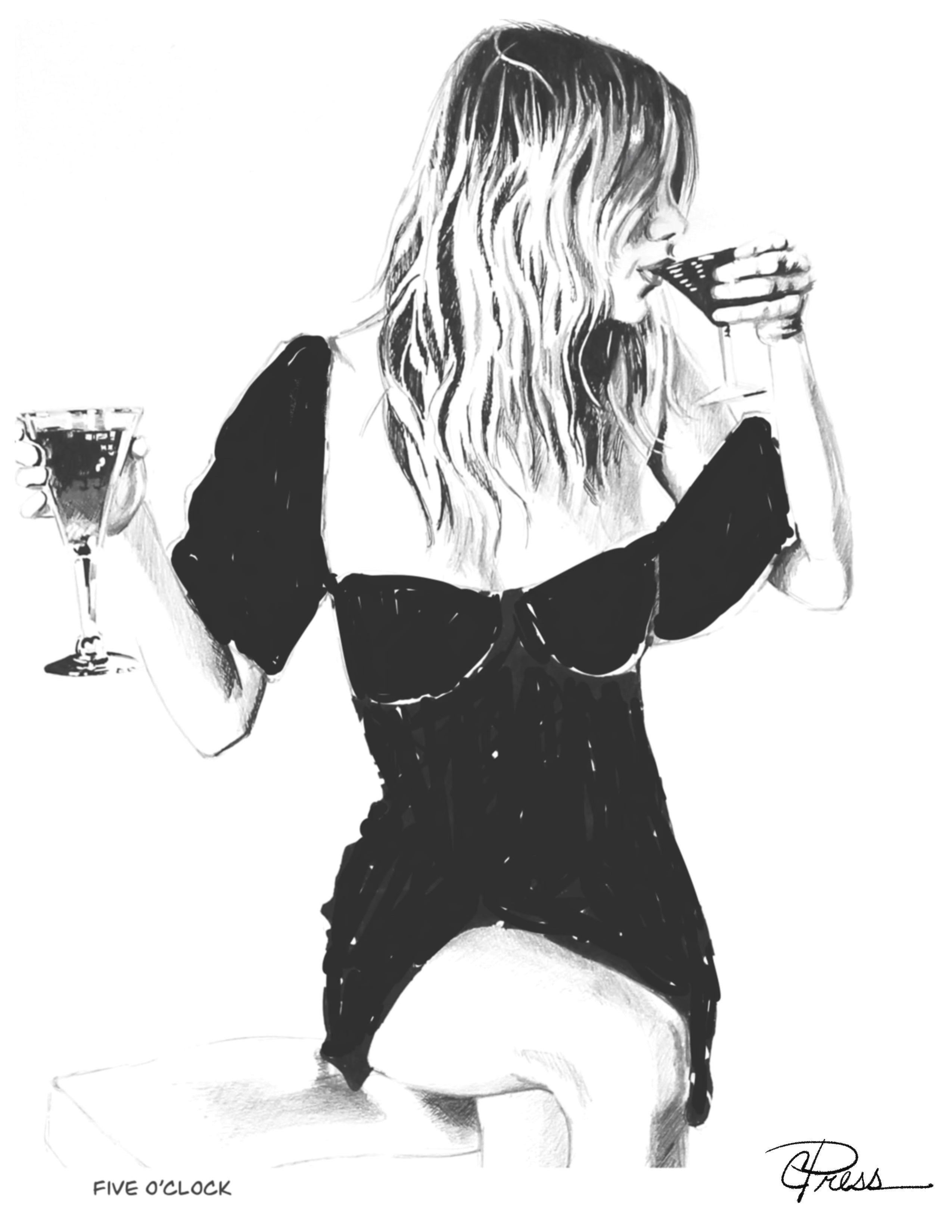 FIVE O'CLOCK MUSHIE TEE