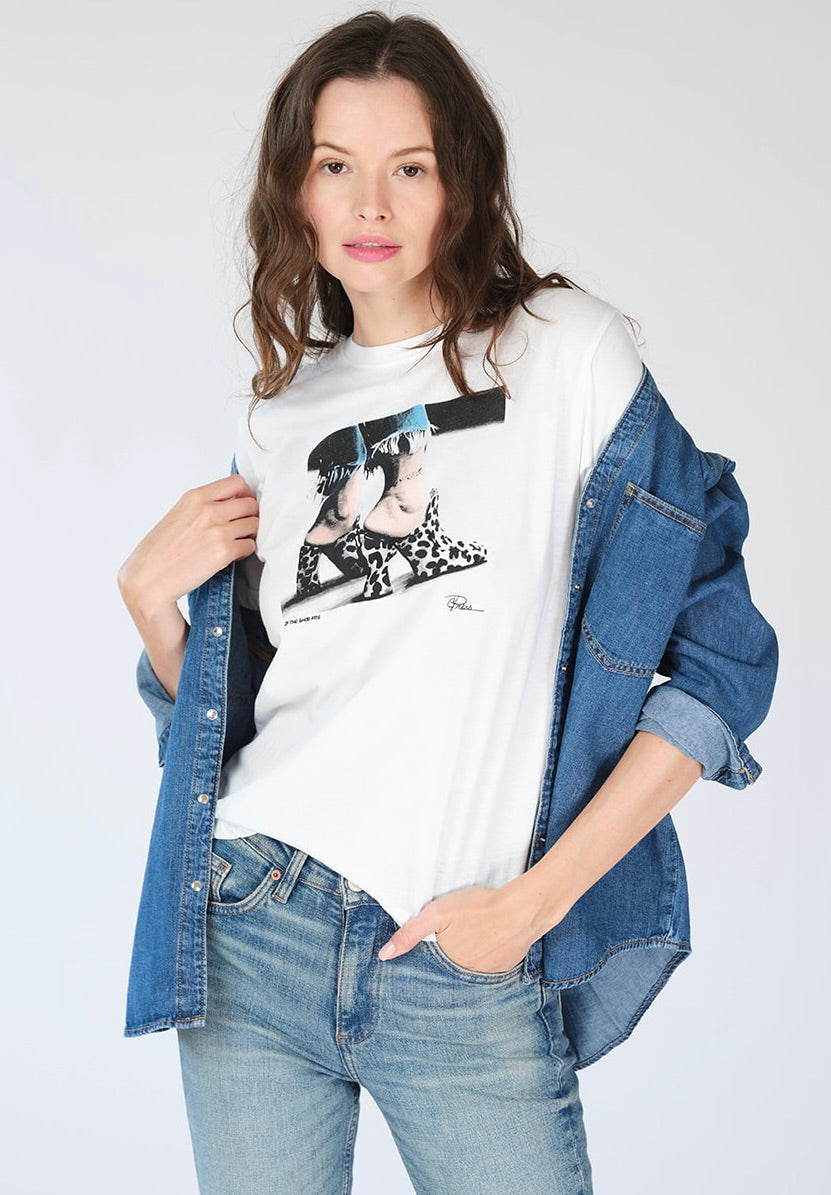 IF THE SHOE FITS MUSHIE TEE