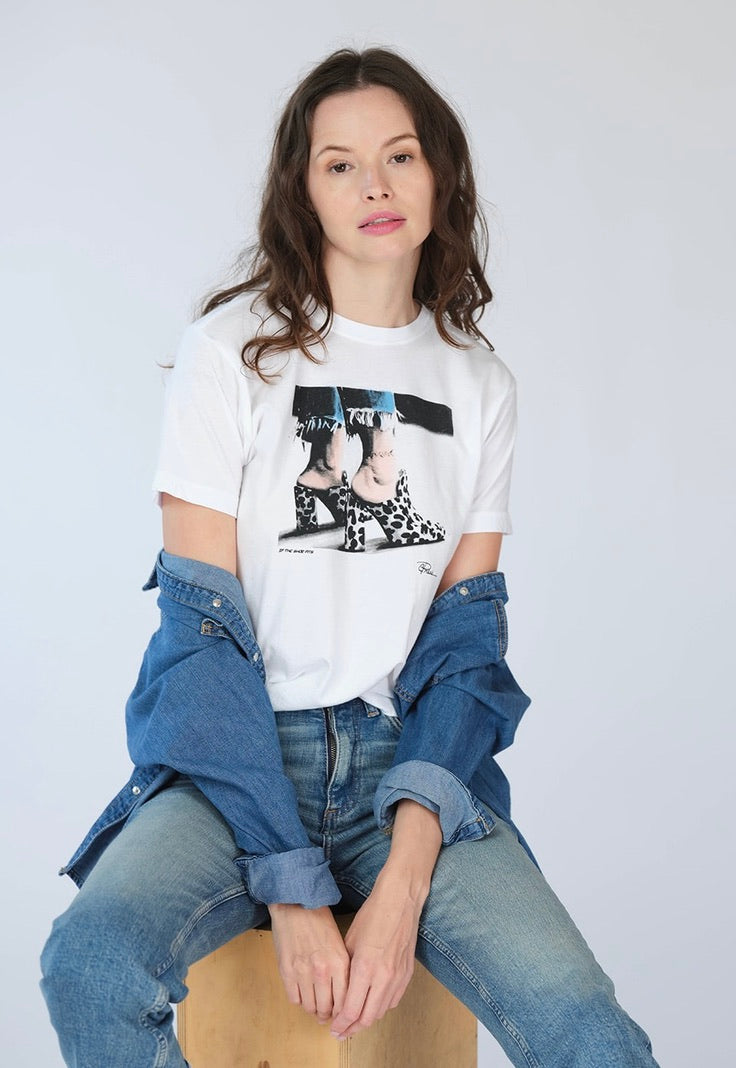 IF THE SHOE FITS MUSHIE TEE