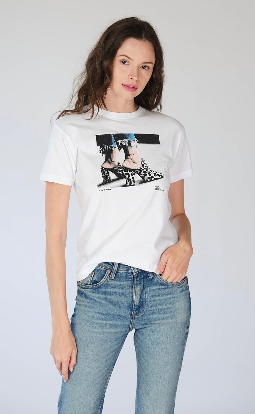 IF THE SHOE FITS MUSHIE TEE