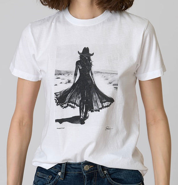 DESERTED MUSHIE TEE