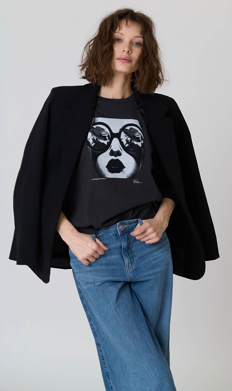FLIRTING WITH COWBOYS COZY SWEATSHIRT