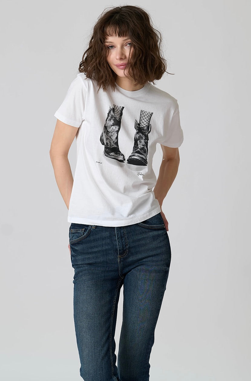 STOOD UP MUSHIE TEE