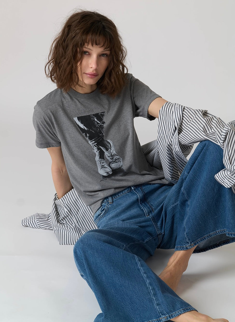 WASTIN TIME MUSHIE TEE