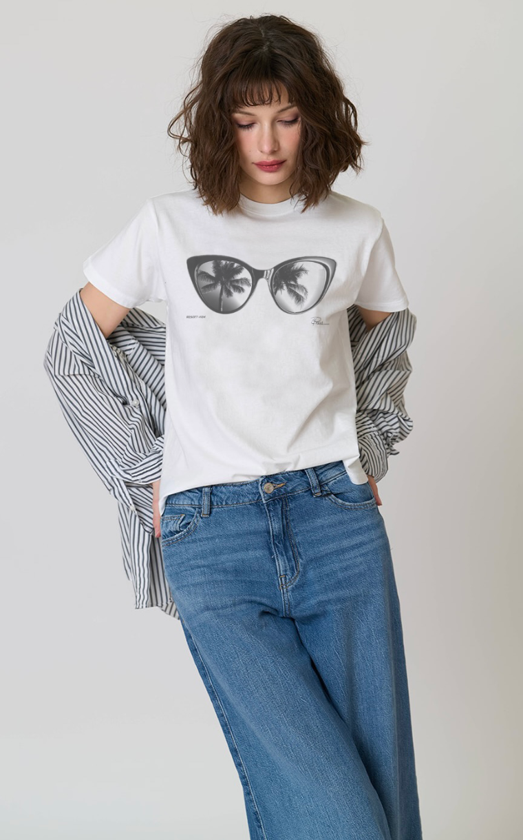 RESORT VIEW MUSHIE TEE