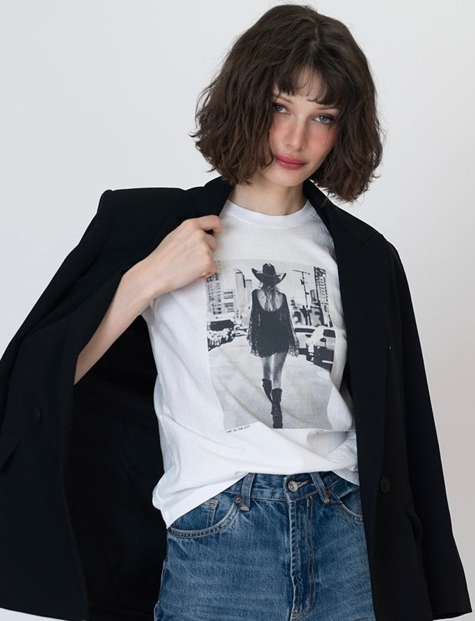 LOST IN THE CITY MUSHIE TEE