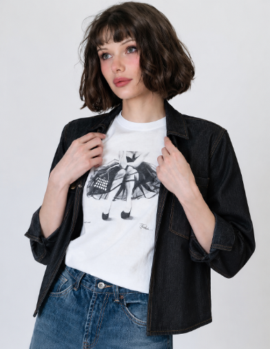 SHEAR JOY MUSHIE TEE