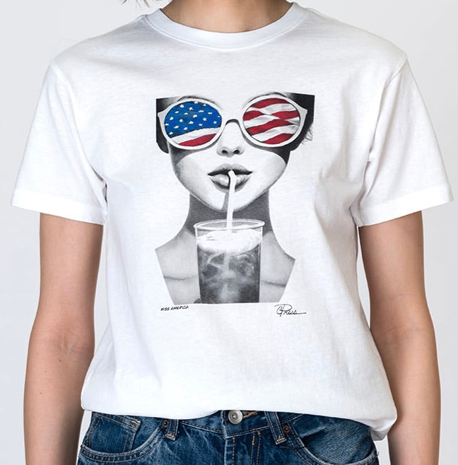 MISS AMERICA MUSHIE TEE