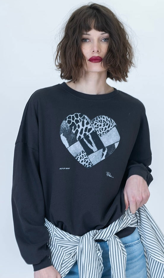 WILD OF HEART COZY SWEATSHIRT