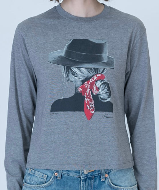 COME AND GO SUNDAY LONG SLEEVE TEE