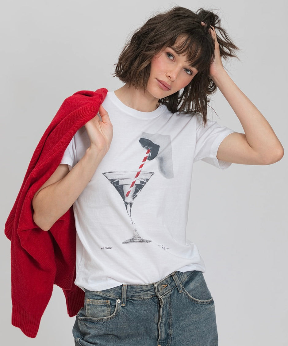 SIP TEASE MUSHIE TEE