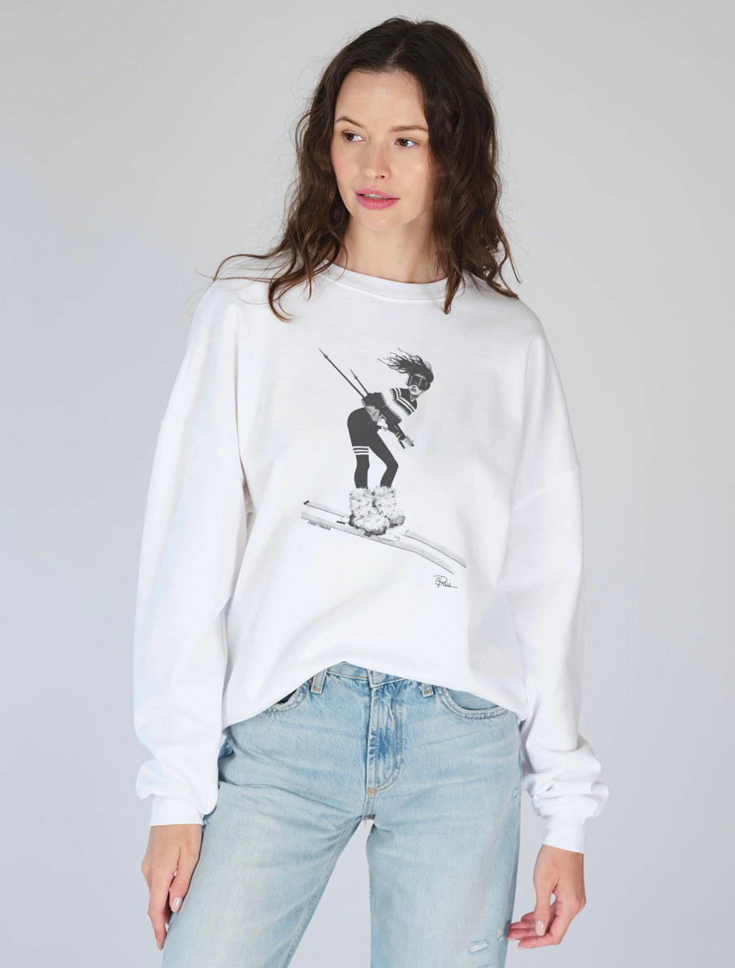 FIRST TRACKS COZY SWEATSHIRT