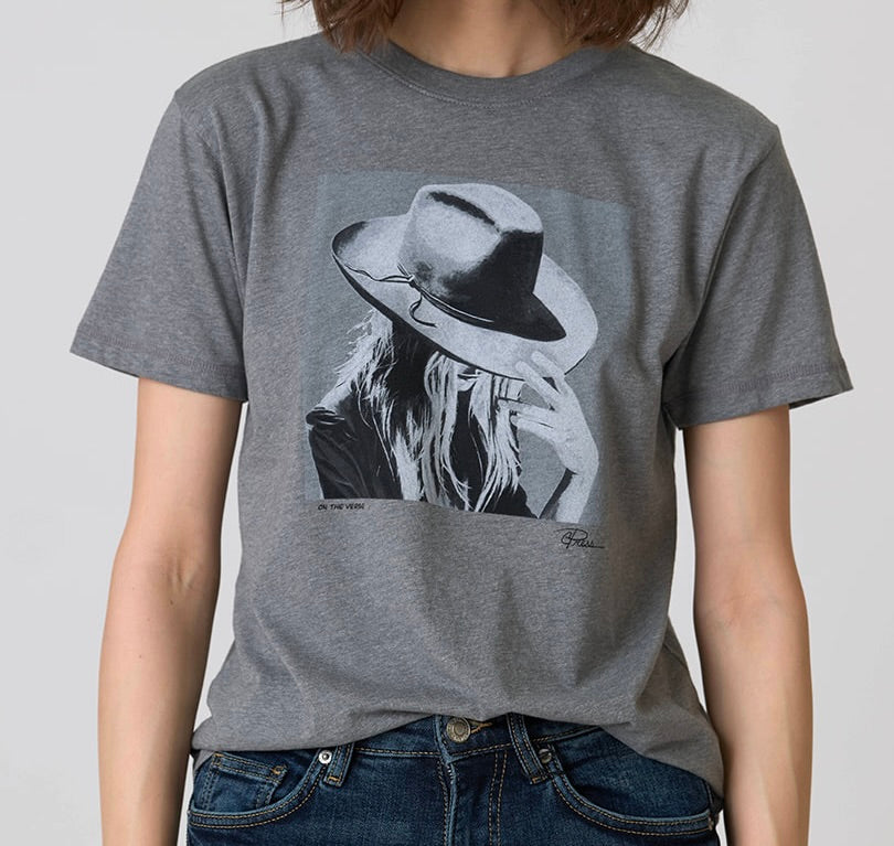 ON THE VERGE MUSHIE TEE