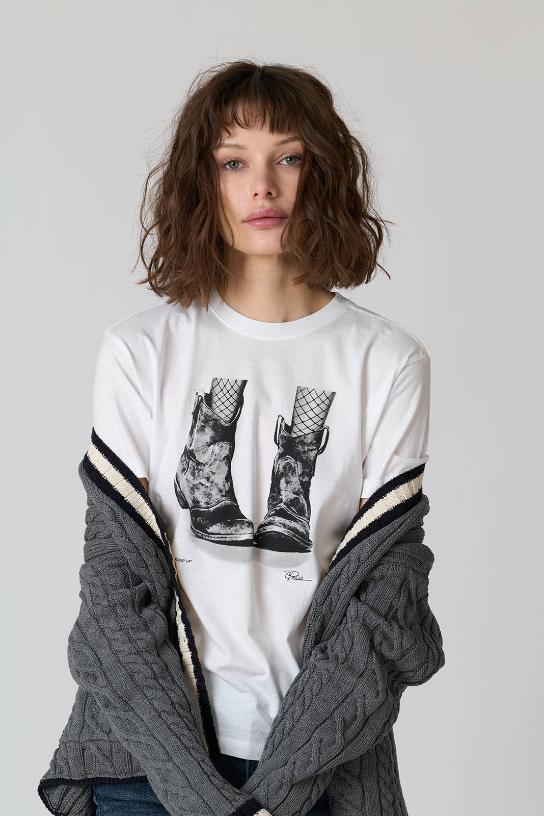 STOOD UP MUSHIE TEE