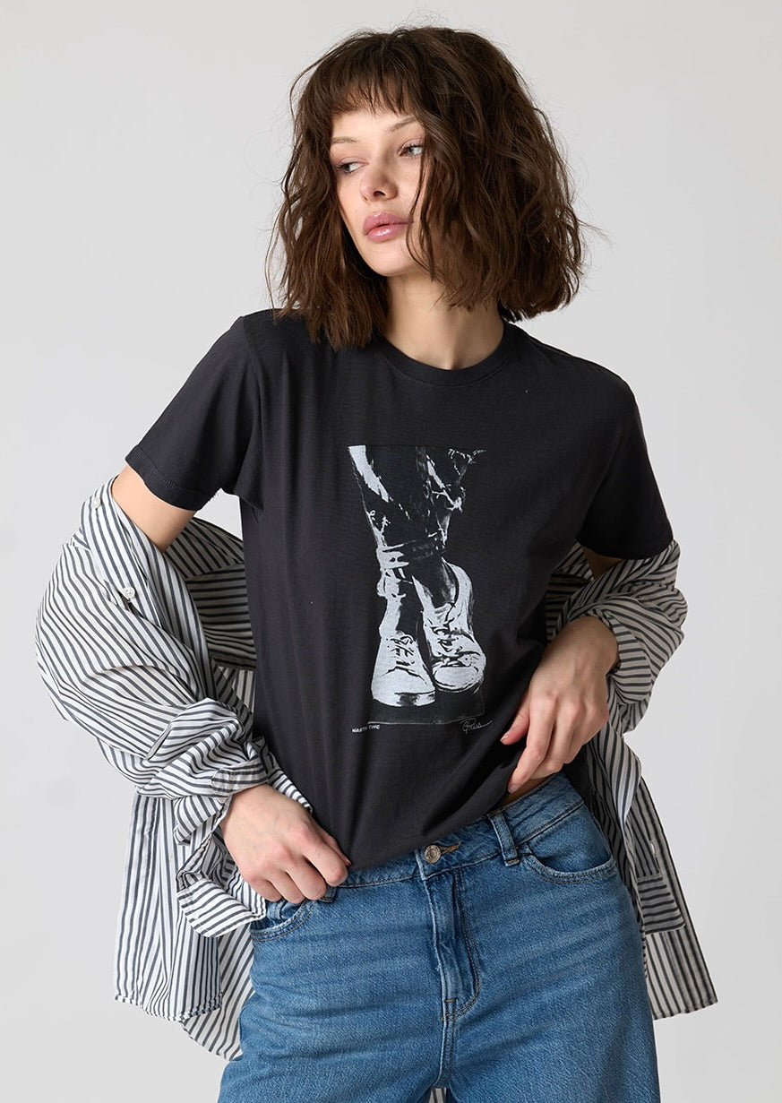 WASTIN TIME MUSHIE TEE
