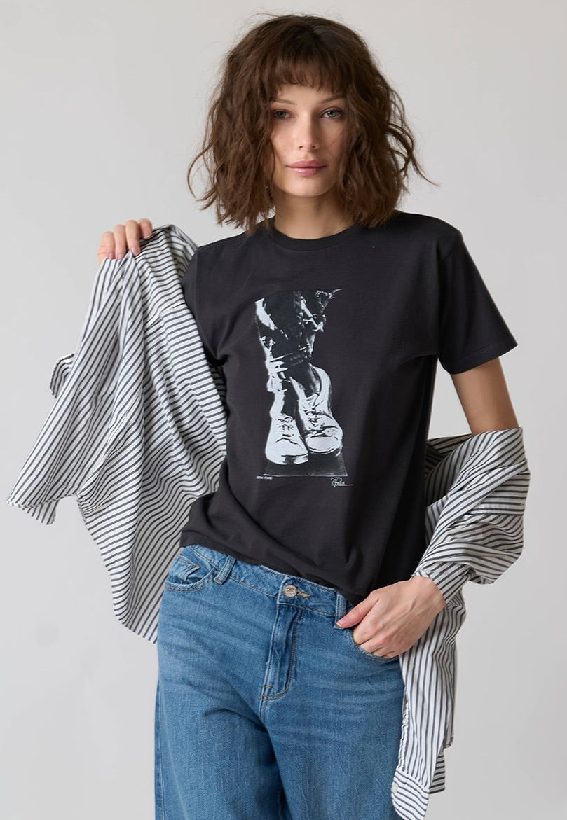 WASTIN TIME MUSHIE TEE