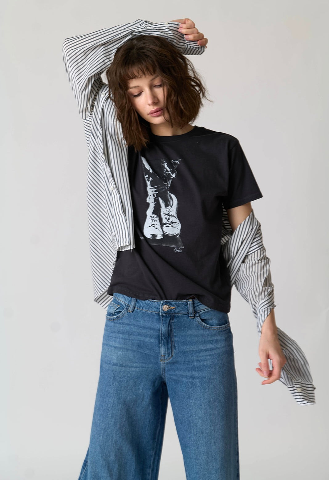 WASTIN TIME MUSHIE TEE