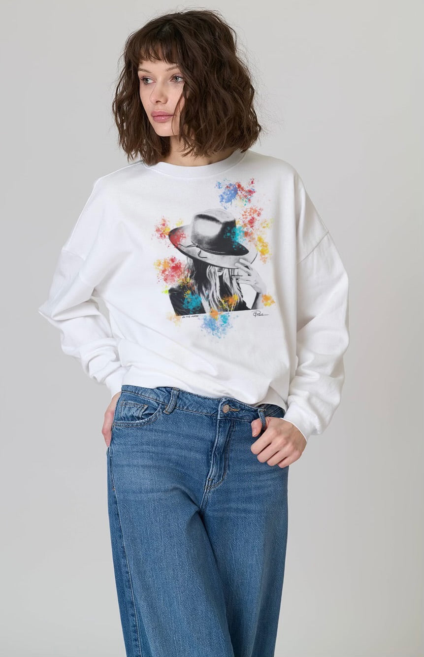 ON THE VERGE COZY SWEATSHIRT