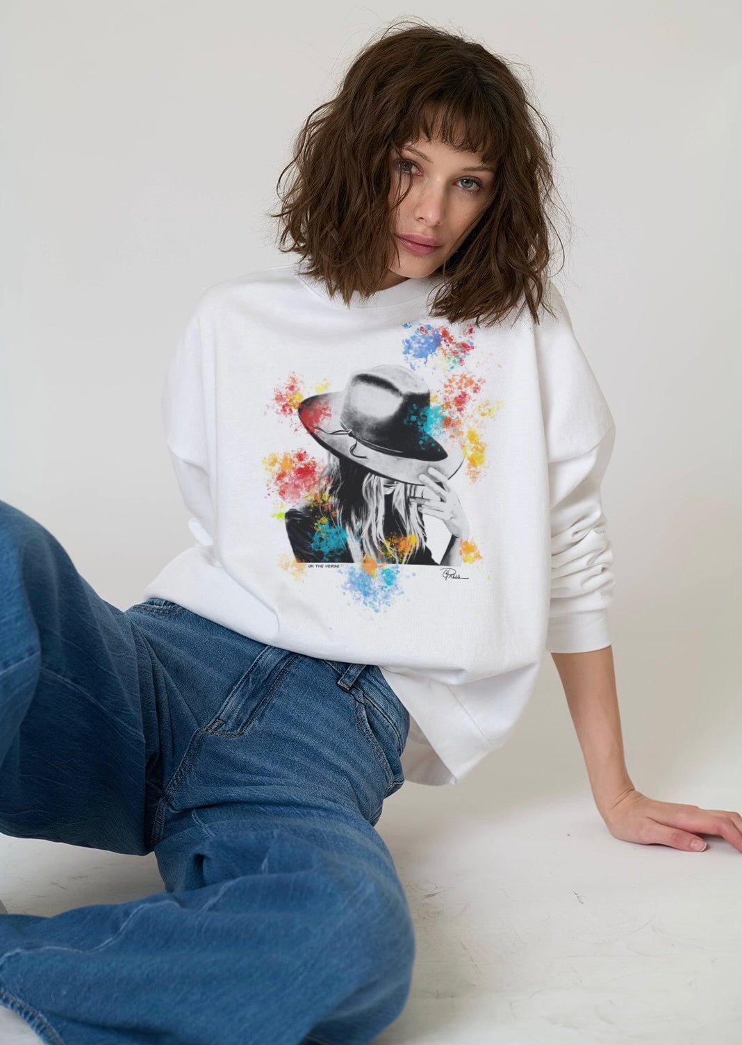 ON THE VERGE COZY SWEATSHIRT