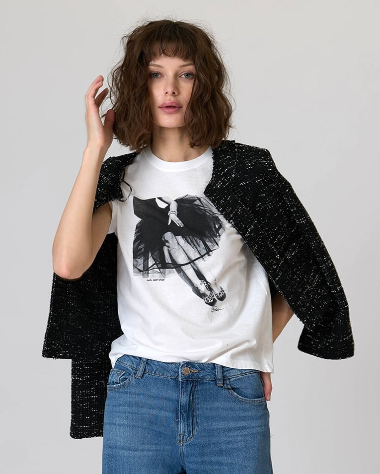 GIRL NEXT DOOR MUSHIE TEE