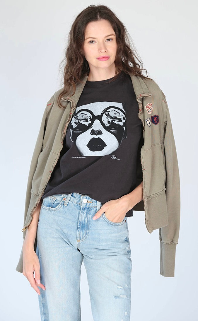 FLIRTING WITH COWBOYS MUSHIE TEE