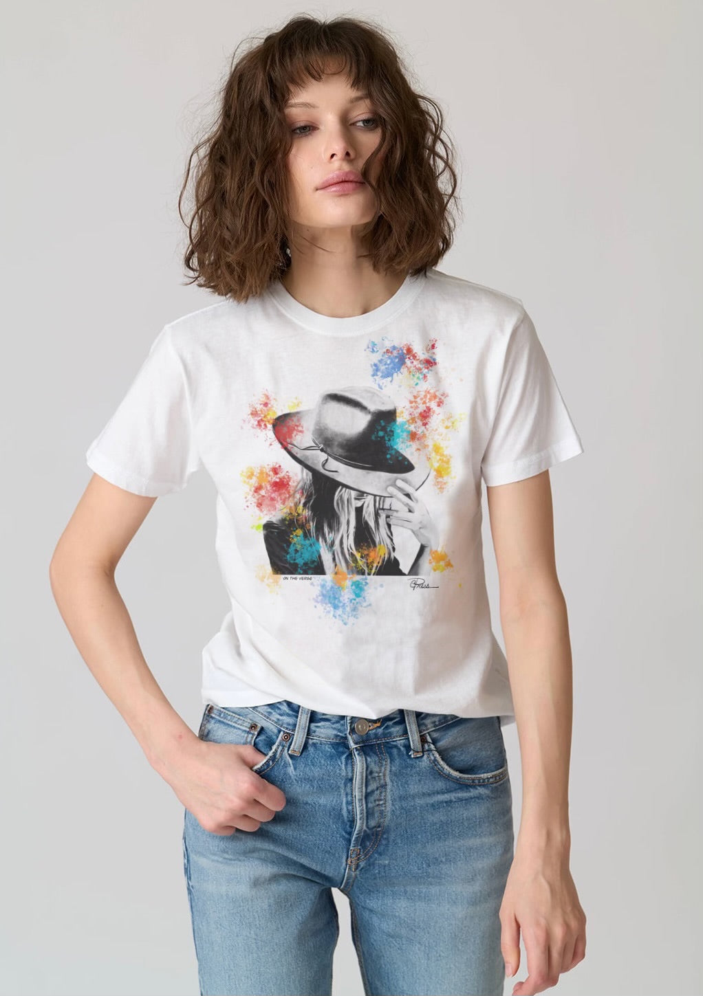 ON THE VERGE MUSHIE TEE