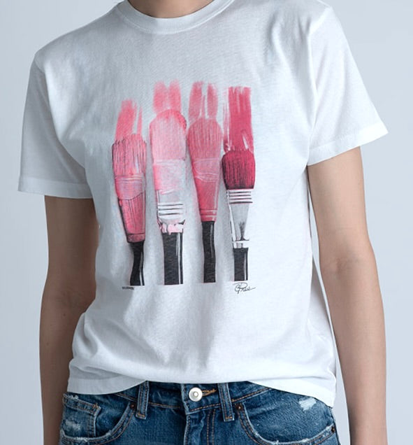 BRUSHWORK MUSHIE TEE
