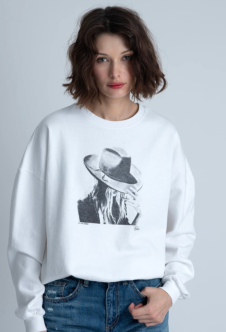 ON THE VERGE COZY SWEATSHIRT