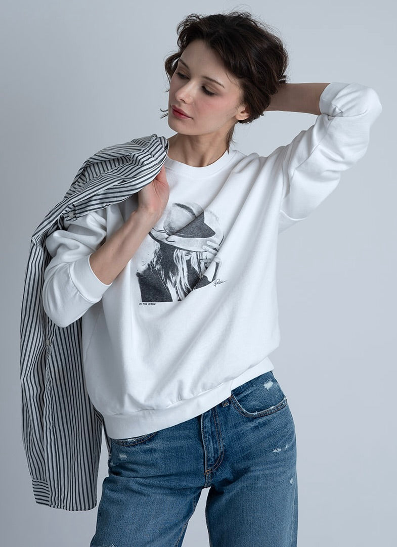 ON THE VERGE COZY SWEATSHIRT
