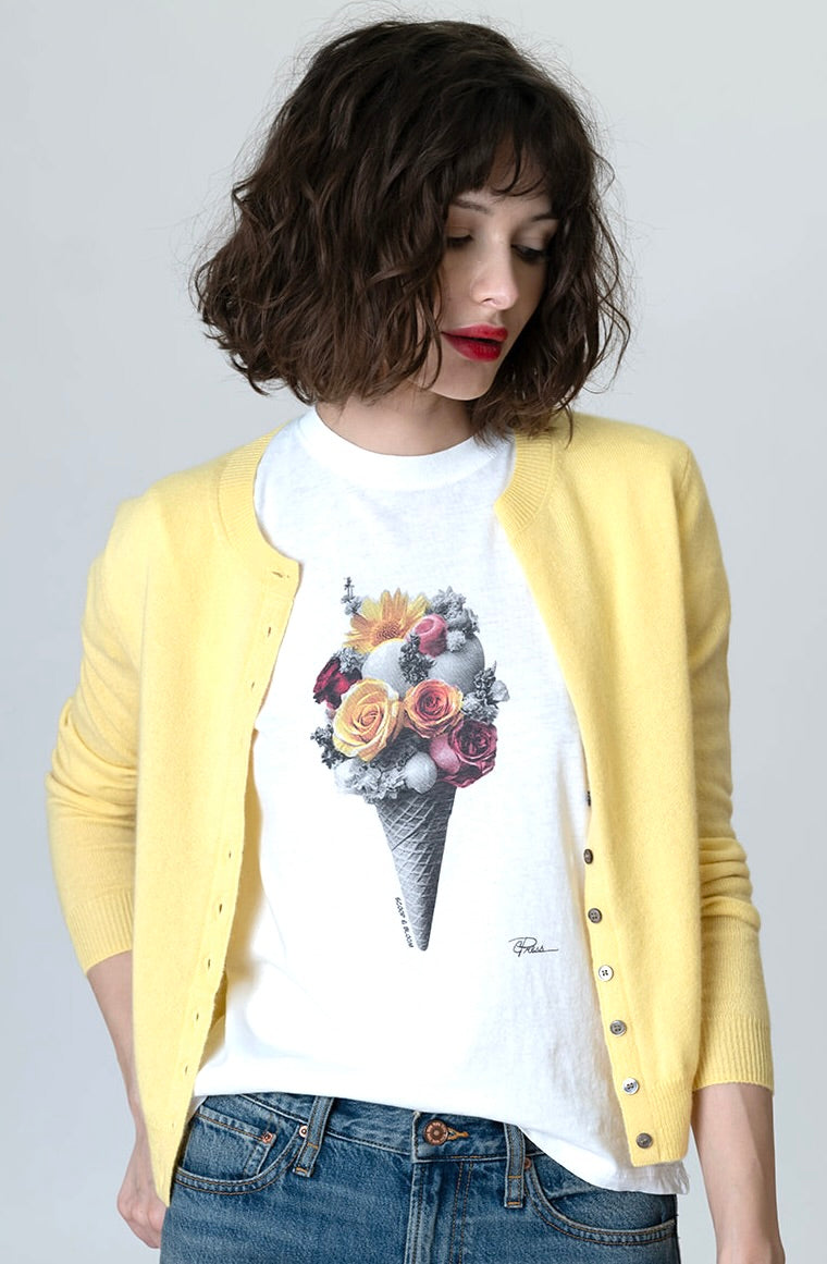 SCOOP & BLOOM MUSHIE TEE