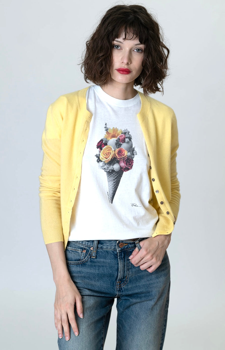 SCOOP & BLOOM MUSHIE TEE