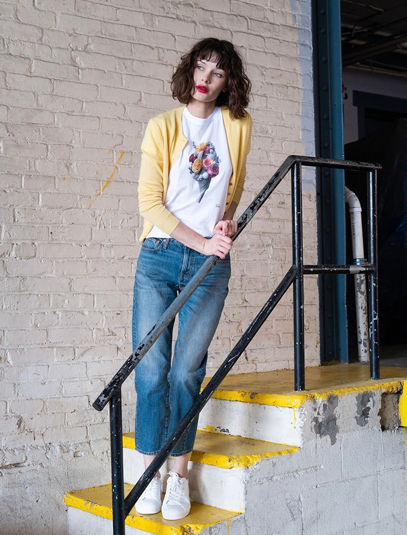 SCOOP & BLOOM MUSHIE TEE