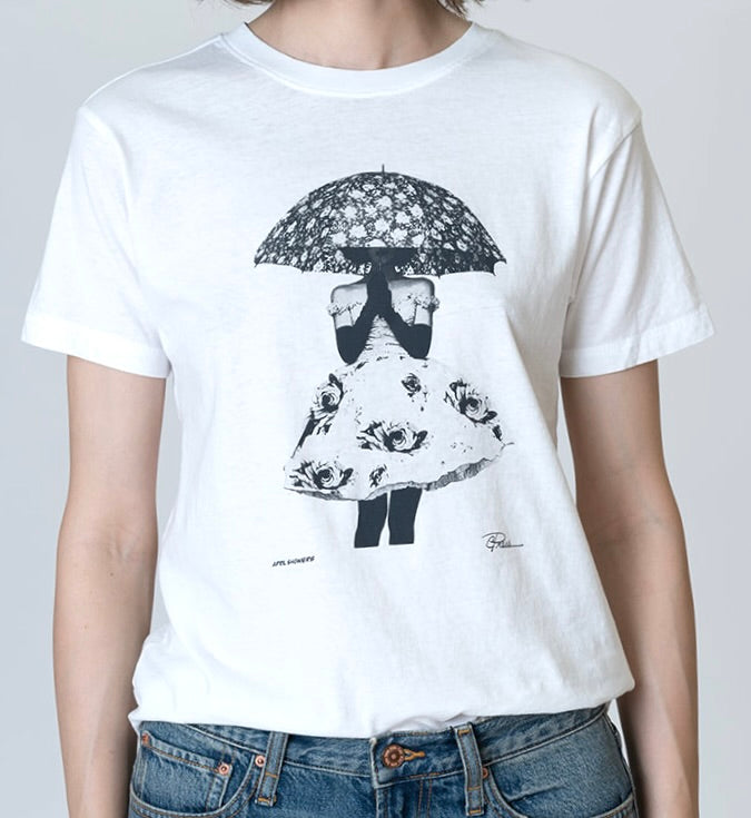 APRIL SHOWERS MUSHIE TEE