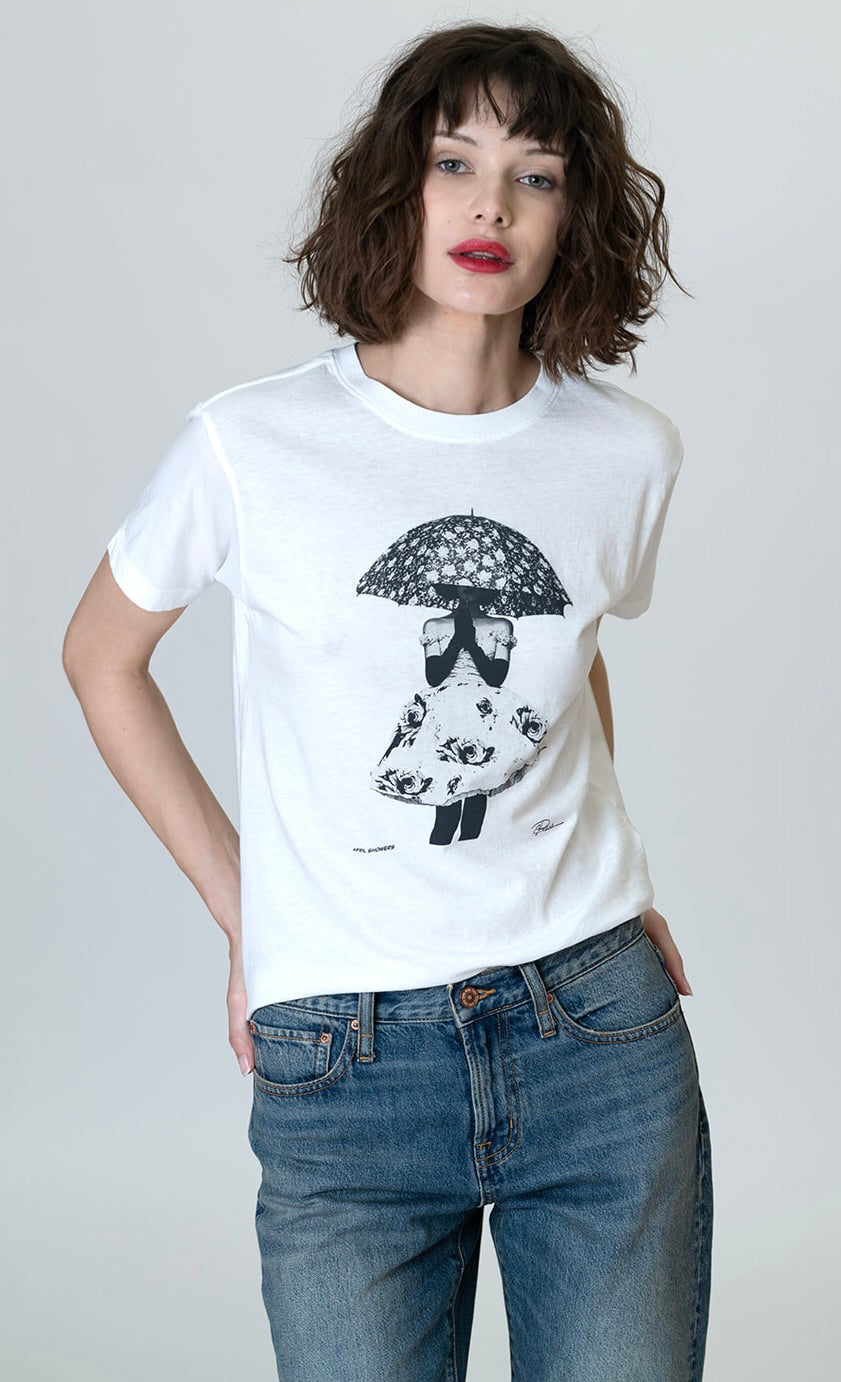 APRIL SHOWERS MUSHIE TEE