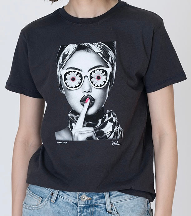 FLOWER CHILD MUSHIE TEE