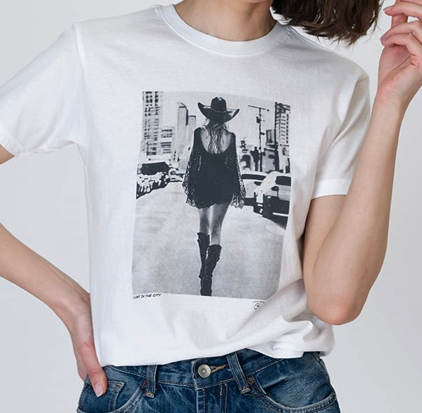 LOST IN THE CITY MUSHIE TEE