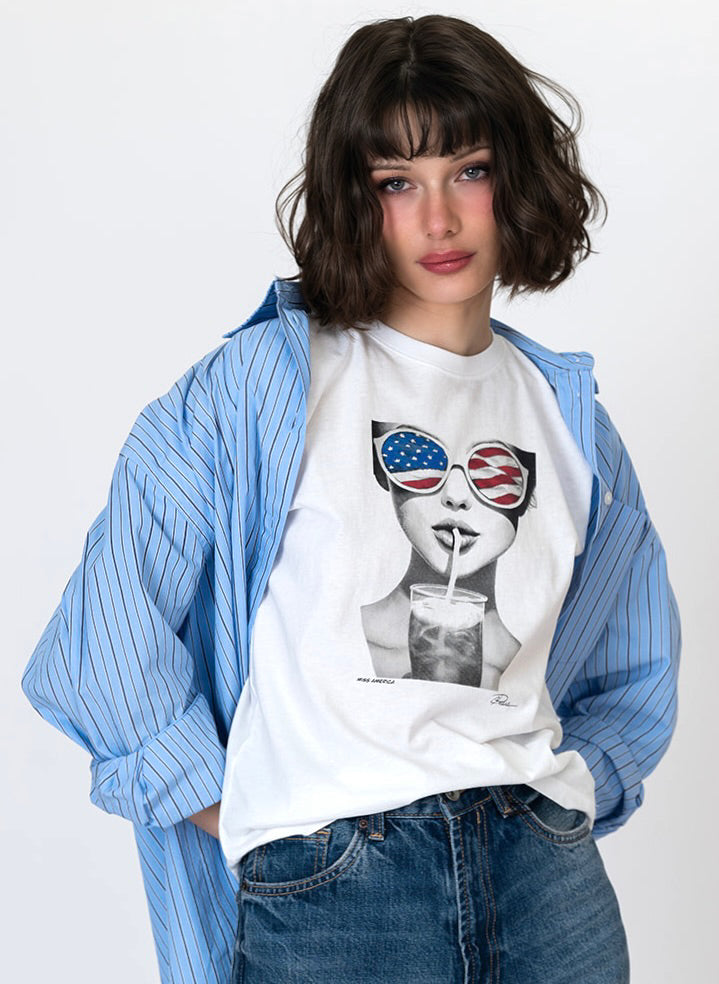 MISS AMERICA MUSHIE TEE