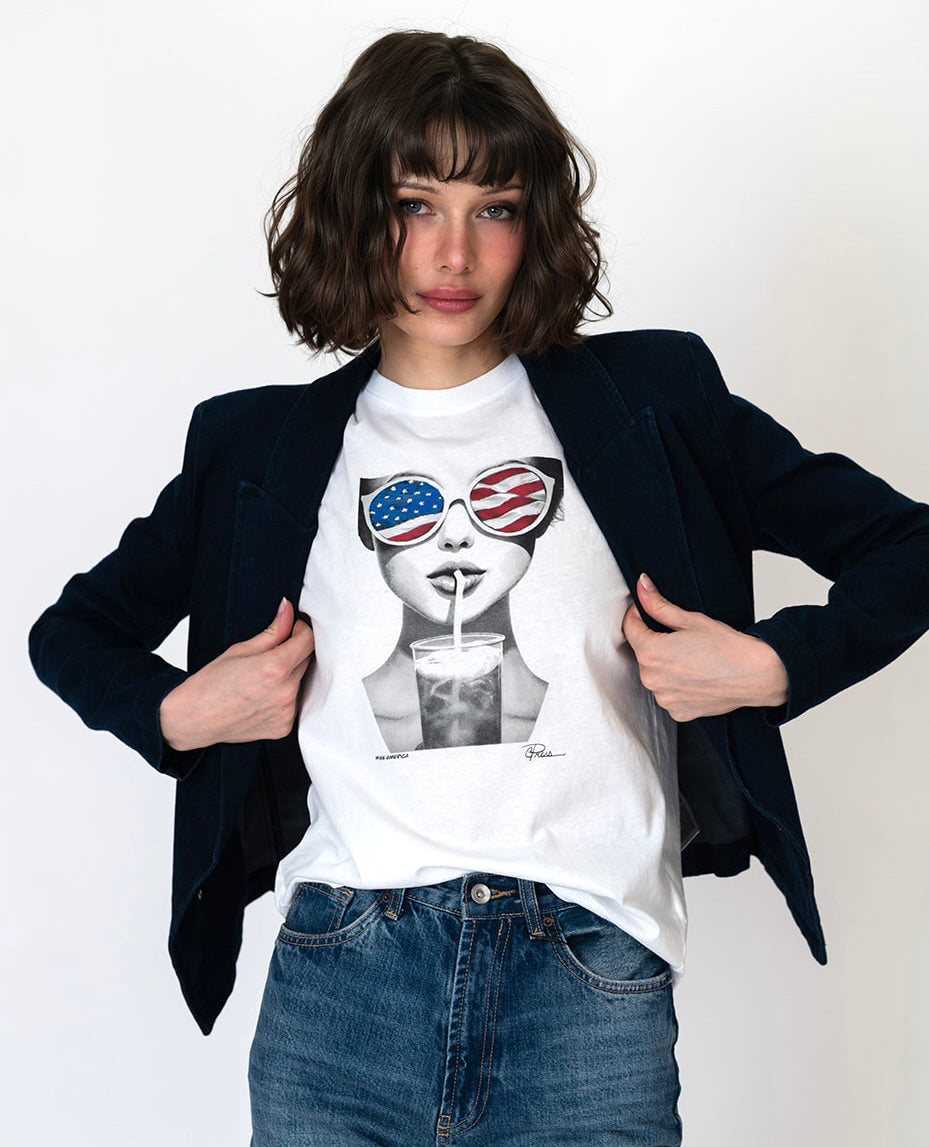 MISS AMERICA MUSHIE TEE