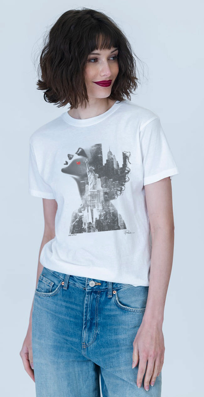 BIG APPLE MUSHIE TEE
