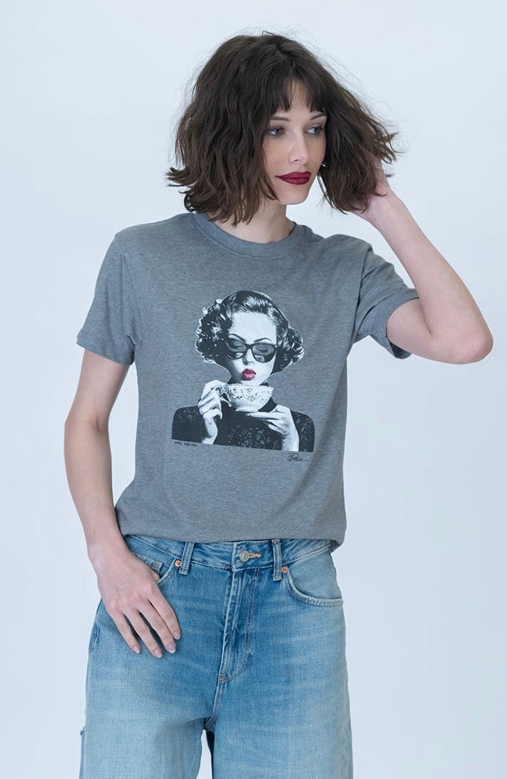 SPILL THE TEA MUSHIE TEE
